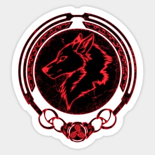 Fenris Wolf Sticker